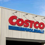 Costco’s Nightmare—Glass Flies Without Warning Costco Wholesale building exterior with prominent logo sign.