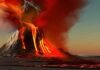 12,000-Year-Old Giant ERUPTS — SUDDENLY, Scientists Stunned A volcano erupting with lava and lightning in the sky