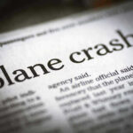Fatal Cessna Crash OBLITERATES EVIDENCE Newspaper headline about a plane crash story