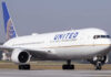 Flight Diverted After Reported Cockpit Breach Attempts United Airlines plane on the runway.