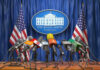 When ‘Safe’ AI Meets War Multiple microphones at White House press briefing podium.