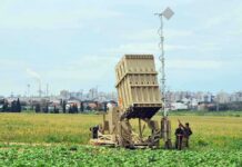 Message Signals New Direction for U.S. Military Aid Military defense system deployed in a field with soldiers nearby
