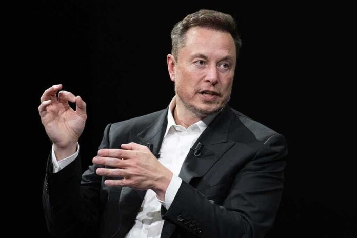 man in a suit speaking with hand gestures