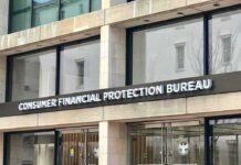 Consumer Financial Protection Bureau building entrance