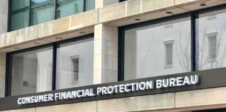 Consumer Financial Protection Bureau building entrance
