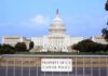 FBI Foils Alleged ISIS Capitol Bomb Plot View of the U.S. Capitol building with a security barrier in front